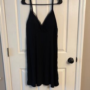 Black nightgown